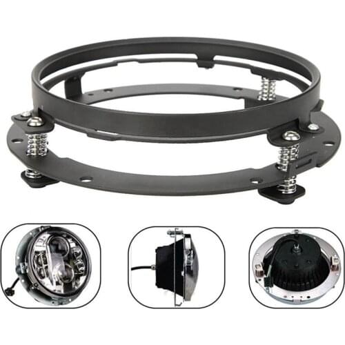 Motorcycle Car Accessories 7 Inch Round Mounting Bracket Ring for suzuki samurai for Jeep JK 7" LED Headlight