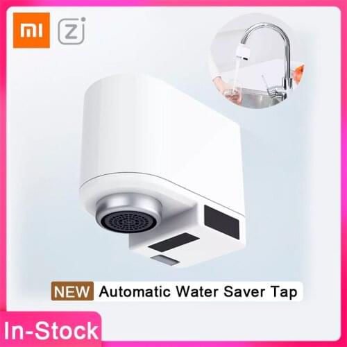 Newest Xiaomi Automatic Water Saver Tap Smart Faucet Sensor Infrared Water Energy Saving Device Kitchen Nozzle Tap