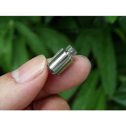 Free shipping 5 pcs 6MM*10MM DC3V-3.7V Miniature Hollow Cup Vibration Motor Strong Vibration for phone/precision instruments/DIY