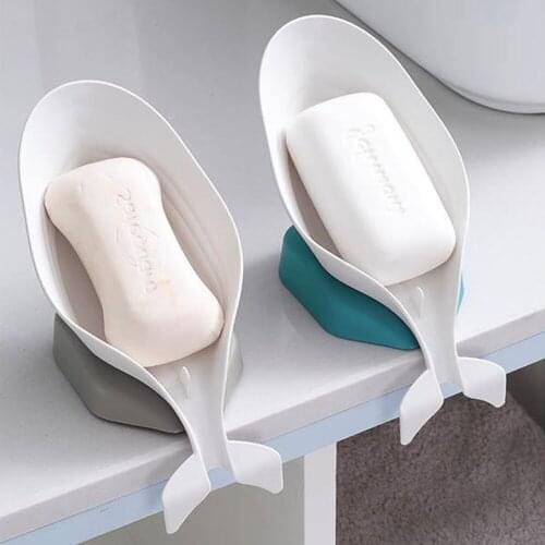Dolphin Shape Soap Box Bathroom Soap Holder Case Bathroom Supplies Gadgets