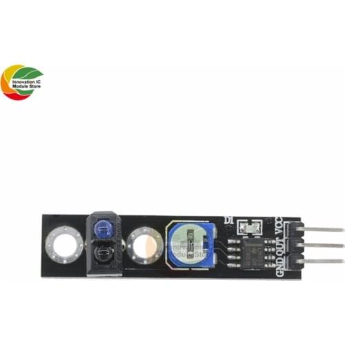 DC 3.3V Infrared Reflection Sensor Line Track Digital Switch Output LM393 Comparator Module With Potentiometer Adjustable