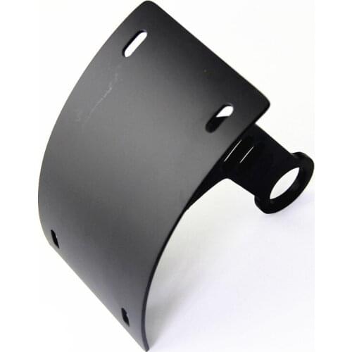 Motorcycle Curved Side Mount License Plate Bracket Tag For Yamaha YZF R6 2006-2012