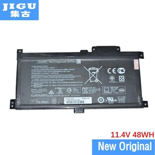 JIGU TPN-W126 WA03XL WAO3XL Original Laptop Battery For HP For Pavilion X360 15-br000 15-BR010ND X360 15-br030ng 11.4V 48WH