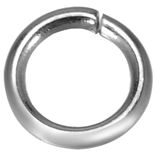 DoreenBeads 500 Stainless Steel Open Jump Rings 6mm Dia. Findings (B10270), yiwu