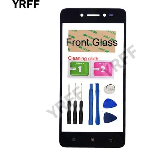 5.0'' Front Panel Glass For Lenovo S90 Front Glass (No Touch Screen Digitizer Panel ) Outer Glass Panel Replacement