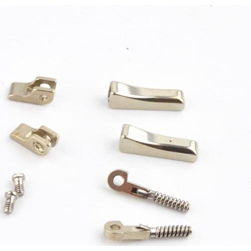 50sets 2.8mm width Eyewear spring hinge with case glasses easily installed flex hinge broken spring replacement part