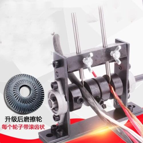Manual Wire Stripping Machine Scrap Cable Peeling Machines Tools Kit Stripper for 1-30mm Hand Tool Can Connect Hand Drill