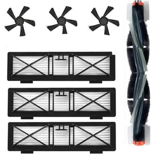 New combo Brush blade brush & Hepa Filter & Side Brush & Clean Tool For Neato Botvac 70e 75 80 85 vacuum cleaner parts