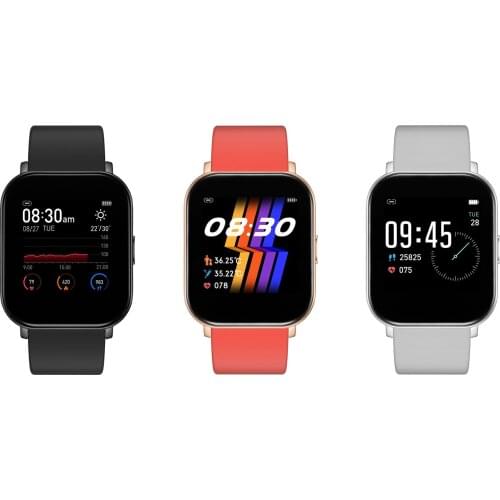 Smart Watch Sports Bracelet Temperature Monitoring Heart Rate Intelligent 240x240 pixel Xmas Gifts for Friends Lovers Kids