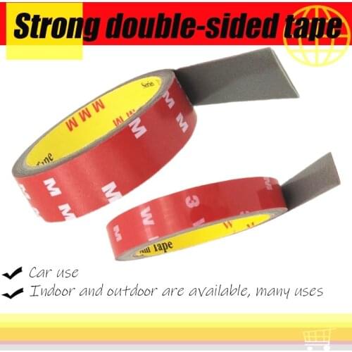 Auto Spezial doppelseitiges Klebeband Car Special Double-sided Tape VHB Red Strong Permanent super sticky 0.6/0.8/1/1.2/1.5/2cm
