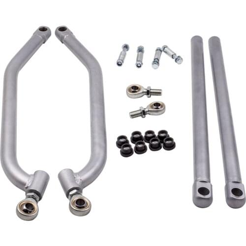 Upper lower Max Clearance Radius Bar rod Kit For Polaris RZR Razor 1000 2014-17 w/ Bushing