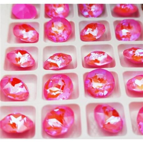 High Quality Crystal Fancy Stone Glass Crystals Charms Cristal Stone Point back Nails Rhinestone Decoration for jewelry making