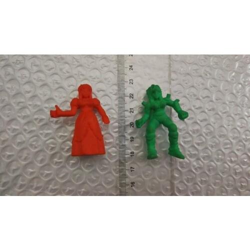Soft plastic japanese figure muscle man 2pcs/set