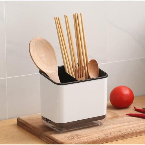 1PC Tableware Organizer Kitchen Accessories Spoon Fork Chopstick Storage Holder Kitchen Drainer Cutlery Rack Knife Holder Shelf