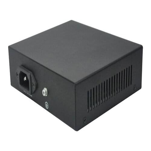 10/100/1000Base-T to SFP optical fiber media converter
