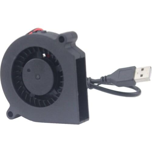 Gdstime 10Pcs 60mm x 15mm Blower Fan 60x15mm 6015s 5V USB Brushless DC Cooling Cooler 6cm Turbo Centrifugal Fan
