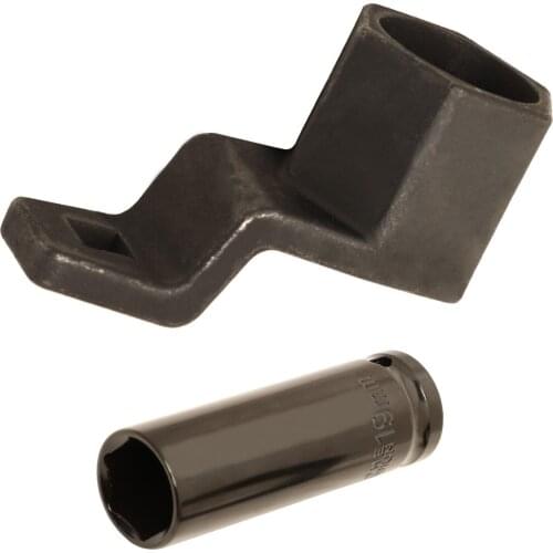19 mm Harmonic Balancer Socket & 50mm Crankshaft Crank Pulley Wrench Holder For Honda Acura Engines Car Timing Tool