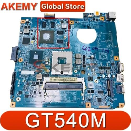 48.4GY02.051 Motherboard for ACER 4741 4741G MS2203 MS2206 Laptop Motherboard PGA989 GPU GT540M HM55 DDR3 Test OK Mainboard