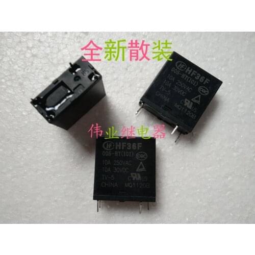 5pcs/lot HF36F 005-HT (101) New Relay JZC-36F 005-HT (101)