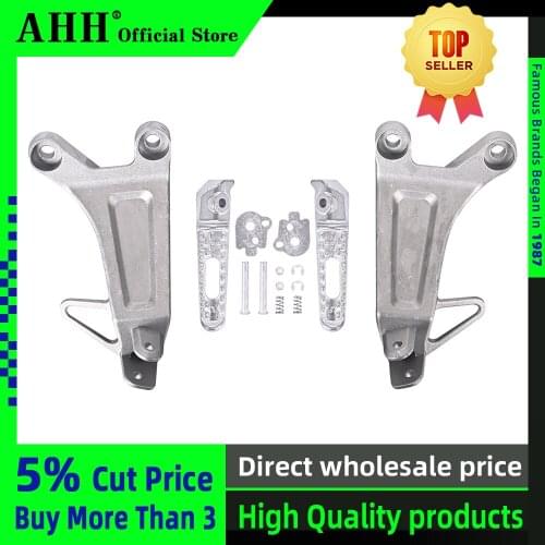 AHH Motorcycle Rear Footrests Bracket Kit Foot Pegs Rests Assembly For Honda CBR600 2003 2004 CBR600RR F5 2003 2004 CBR600 RR