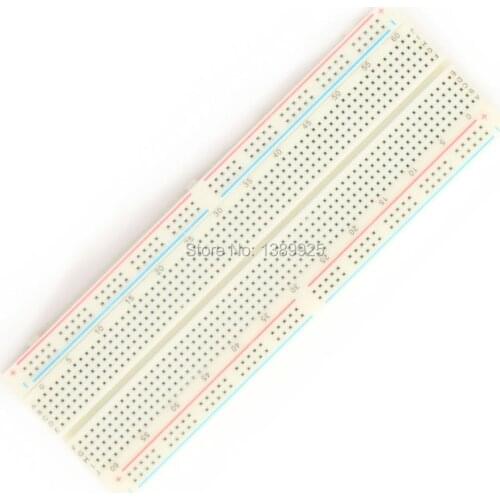Free Shipping 5pcs Breadboard 830 Point Solderless PCB Bread Board MB-102 MB102 Test Develop DIY