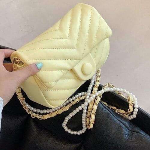 Small PU Leather Crossbody Bags for Women 2021 Simple Trends Simple Lady Luxury Brand Designer Shoulder Handbags and Purses