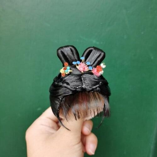 Blyth 1/8 1/6 1/4 1/3 BJD/SD Wig Doll Accessories Ancient Costume Hair Retro Wigs For BJD/SD YOSD MSD SD13 Girl SSDF Uncle C1353