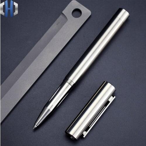 Titanium Alloy Gift Student Signature Tactical Pen Self-defense Pen Tungsten Steel Broken Window Pen