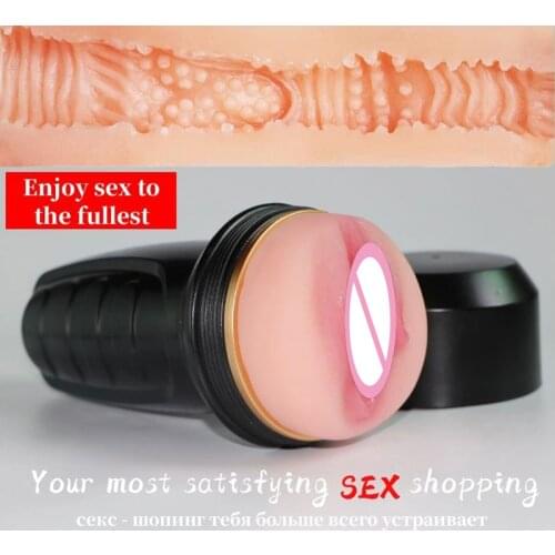 Sex toy male masturbator cup pussy vagina real artificial pocket pussy cup fake erotic adult realistic sex tools for men pussy