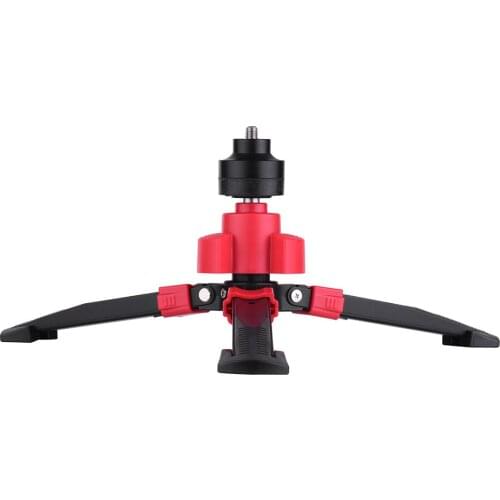 Three Leg DSLR Camera Photography Tripod Monopod Unipod Base Stand Holder Support with 3/8 Inch Screw for Tripod Fluid Ball Head
