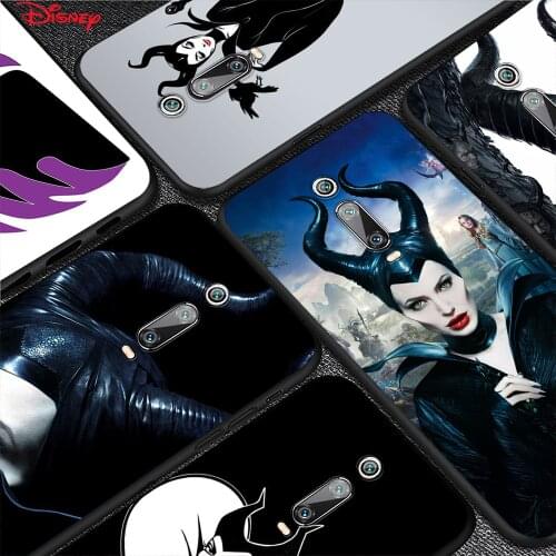 The witch maleficent Silicone Cover For Xiaomi Redmi 9T 9 9C 9A 9AT 9i 8 8A 7 6 Pro 7A 6A 5 5A 4X Plus Phone Case