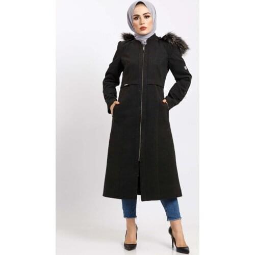 Tesettür Dünyası Women's Coats With Zippers