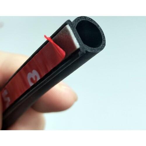 Car Door Weatherstrip Waterproof Small D Weather Strip Car Rubber Strip Seal Epdm Seal Auto Rubber Door Car seal