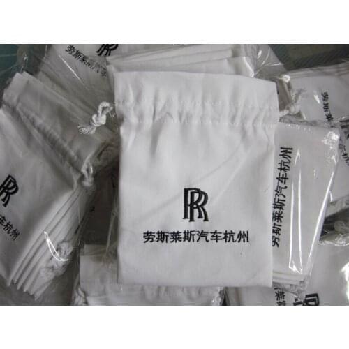 100pcs/lot free shipping small cotton jewelry pouch cotton gift pouch cotton drawstring pouch bag package bag jewelry bag