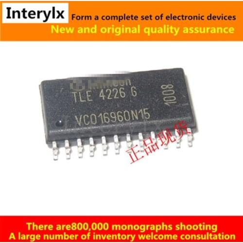 2Pcs TLE4728G TLE4728 TLE4226G TLE4226 SOP-24 Two Phase Stepper Motor Drives