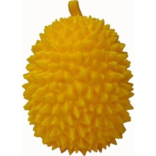 Memory Bounce Prank Toy Interactive Toy Realistic Fruit Durian Sensory Pinch Ball Durian for Gift Practical Joke Toy 69HE