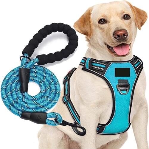 Custom High End Dog Harness Luxury Pechera Para Perro Pet Dog Reversible Harness Reflective Dog Harness