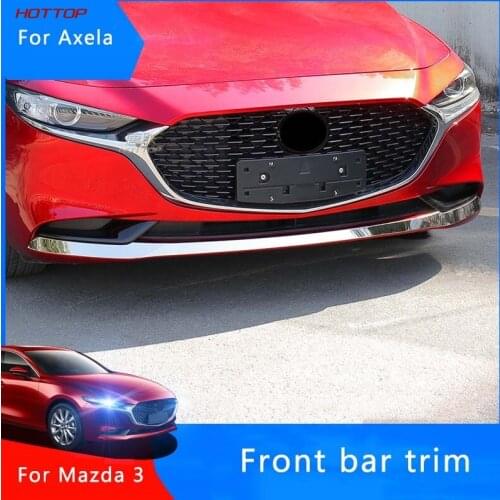 For Mazda 3 Axela 2020 Front Bar Trim Strip Car Accessories