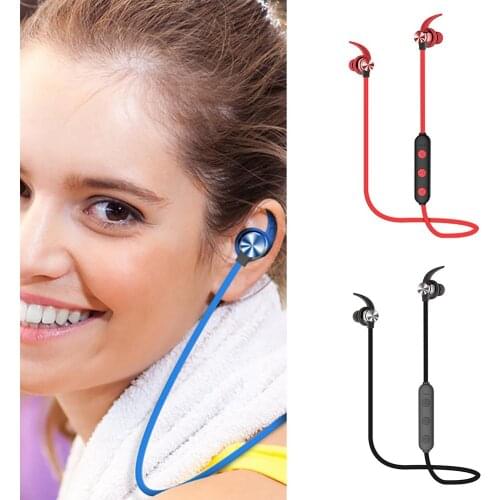 XT22 In-ear Neckband Mic TF Card Support Magnetic Ear Tips Bluetooth Earphones