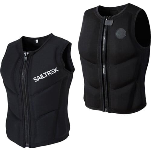 Neoprene Super Elastic Buoyancy Protective Swimming Boating Life Vest Professional Life Jacket Surfing Vest Motor boat Vest