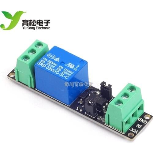 Single-channel 3V relay isolation drive control module High level drive board