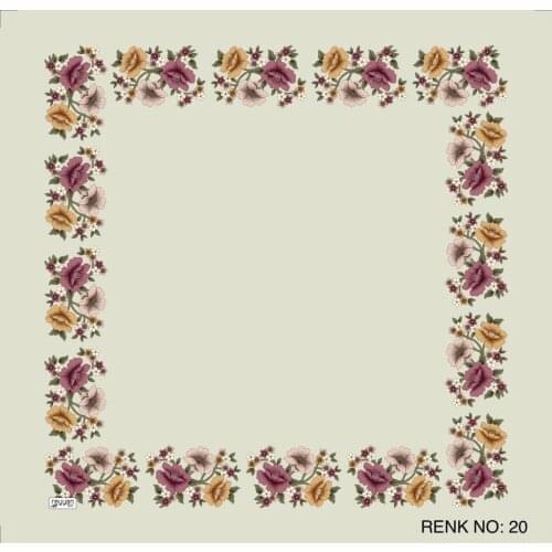 REYYAN HOLLOW 90 X90 CM POŞETLİ WRITING-DESEN-12965-RENK-20