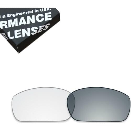 ToughAsNails Replacement Lenses for Oakley Jawbone Sunglasses Photochromic Clear Color (Lens Only)