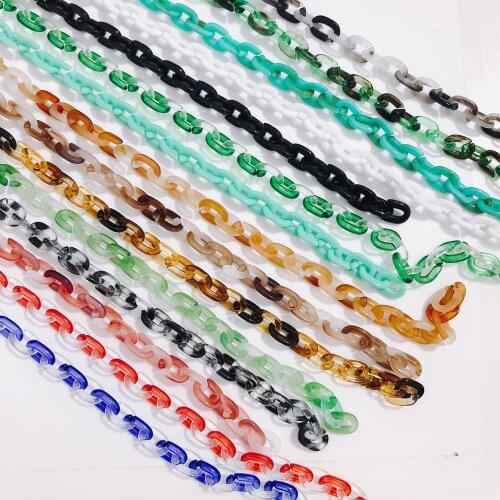 500mm DIY2020 new resin acrylic mix and match candy color female bag chain decoration accessories 1piece
