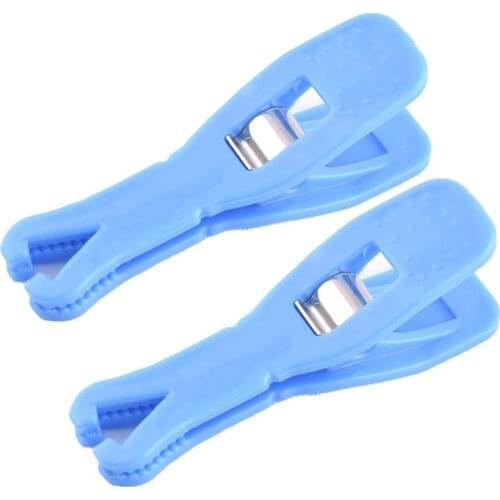 2Pcs Acrylic Opening Pliers Disposable Ear Puncture Tweezers Body Piercing Tool 2021