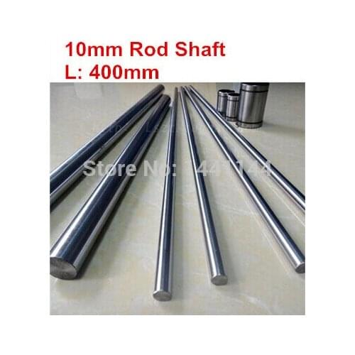 5pcs dia 10mm - 400mm chrome plated Cylinder Linear Rail Round Rod Shaft Linear Motion Shaft