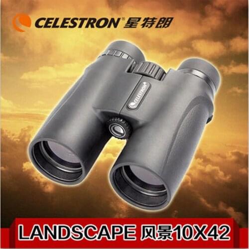 Celestron landscape 10X42 binocular telescope high professional level HD portable travel times spectators viewing