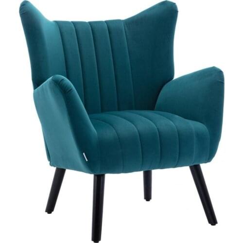 Fine Workmanship Solid Legs Exquisite Compact Comfortable Wooden Arm Chair for Daily Use