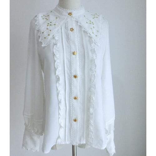 Loligals Women's Shirts With Embroidery