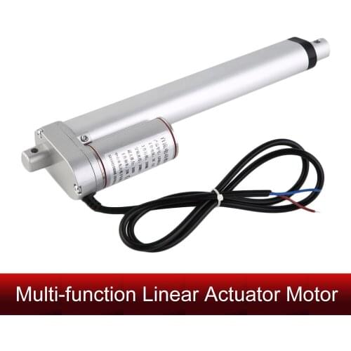 Multi-function Linear Actuator motor Push rob for real life escape game prop DC12V 200mm 500N load mini electric linear actuator